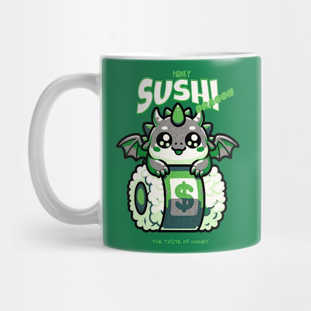 Money Sushi Dragon by Kyuushima